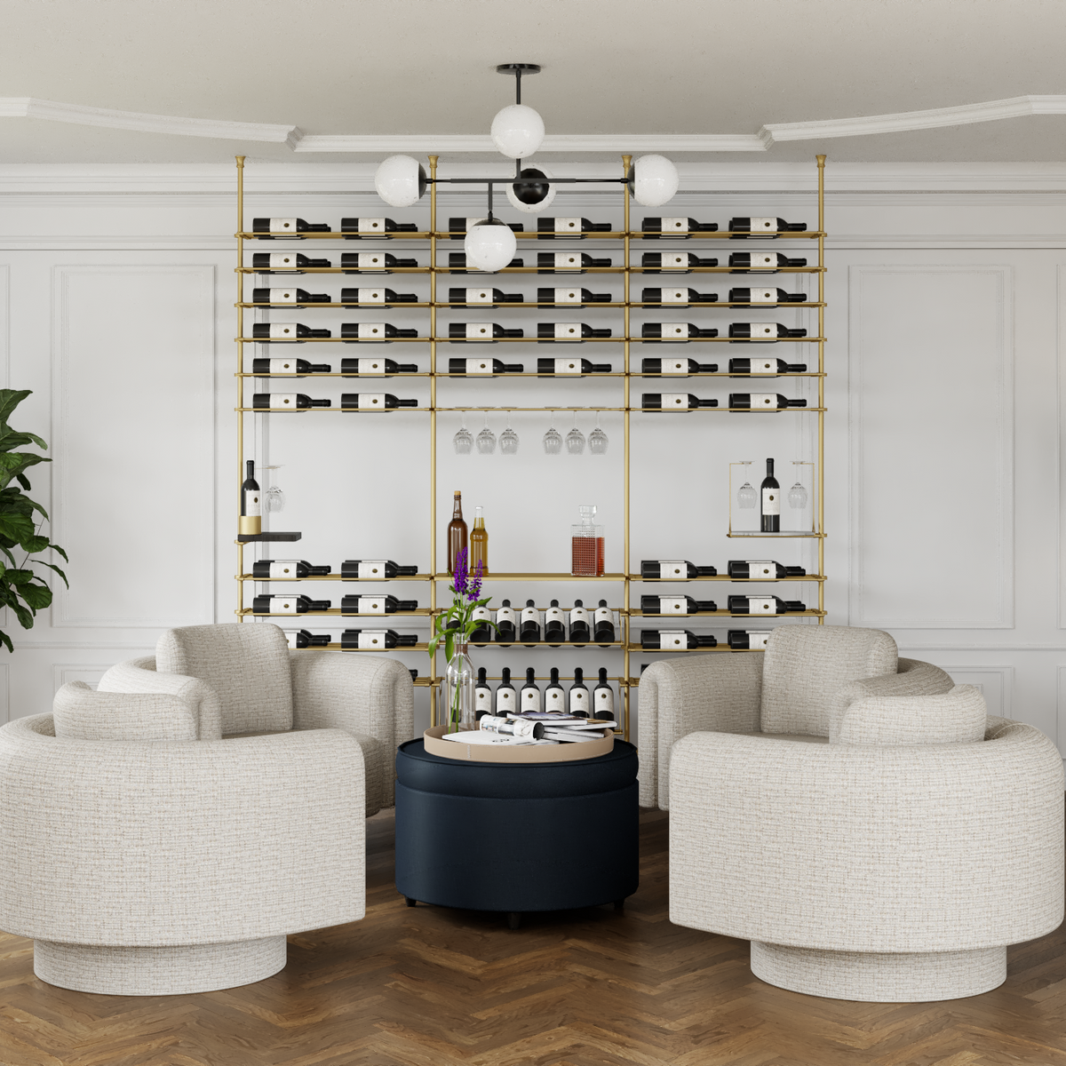 Designer Wine Wall Assemblies | Metal Wine Storage Systems – Page 2