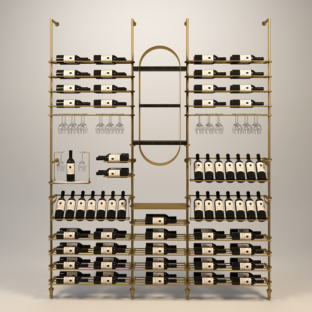 Lombardy Wine Wall - 103 Bottles