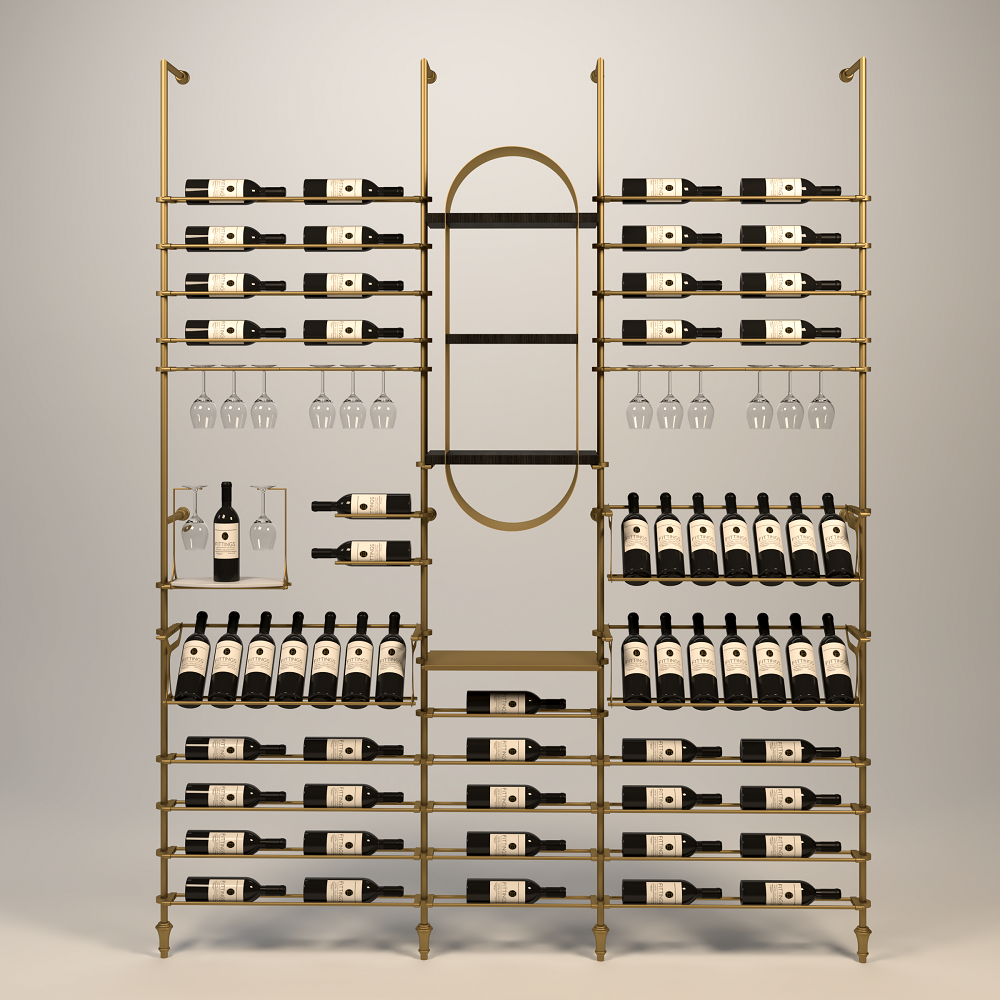 Lombardy Wine Wall - 64 Bottles