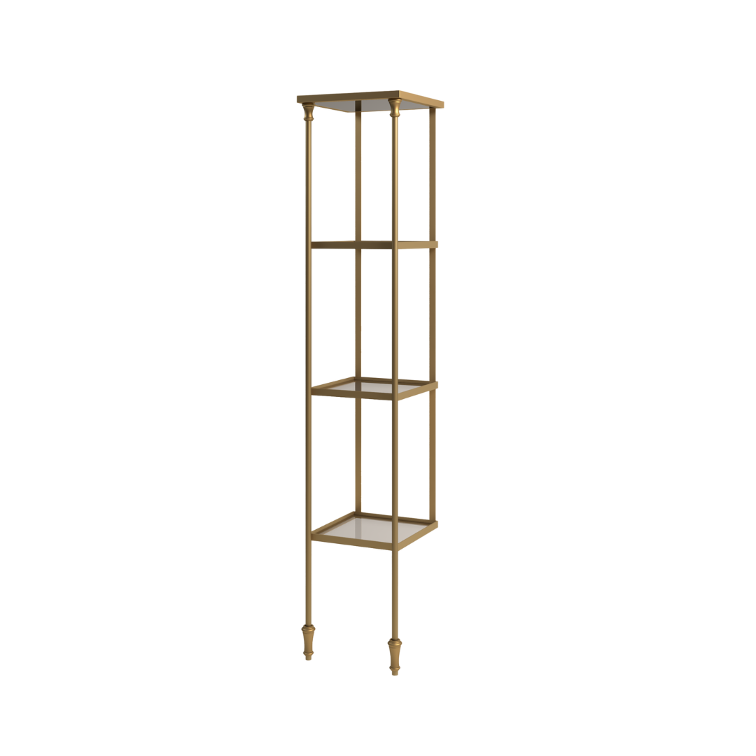 Square Etagere - 4 Tier