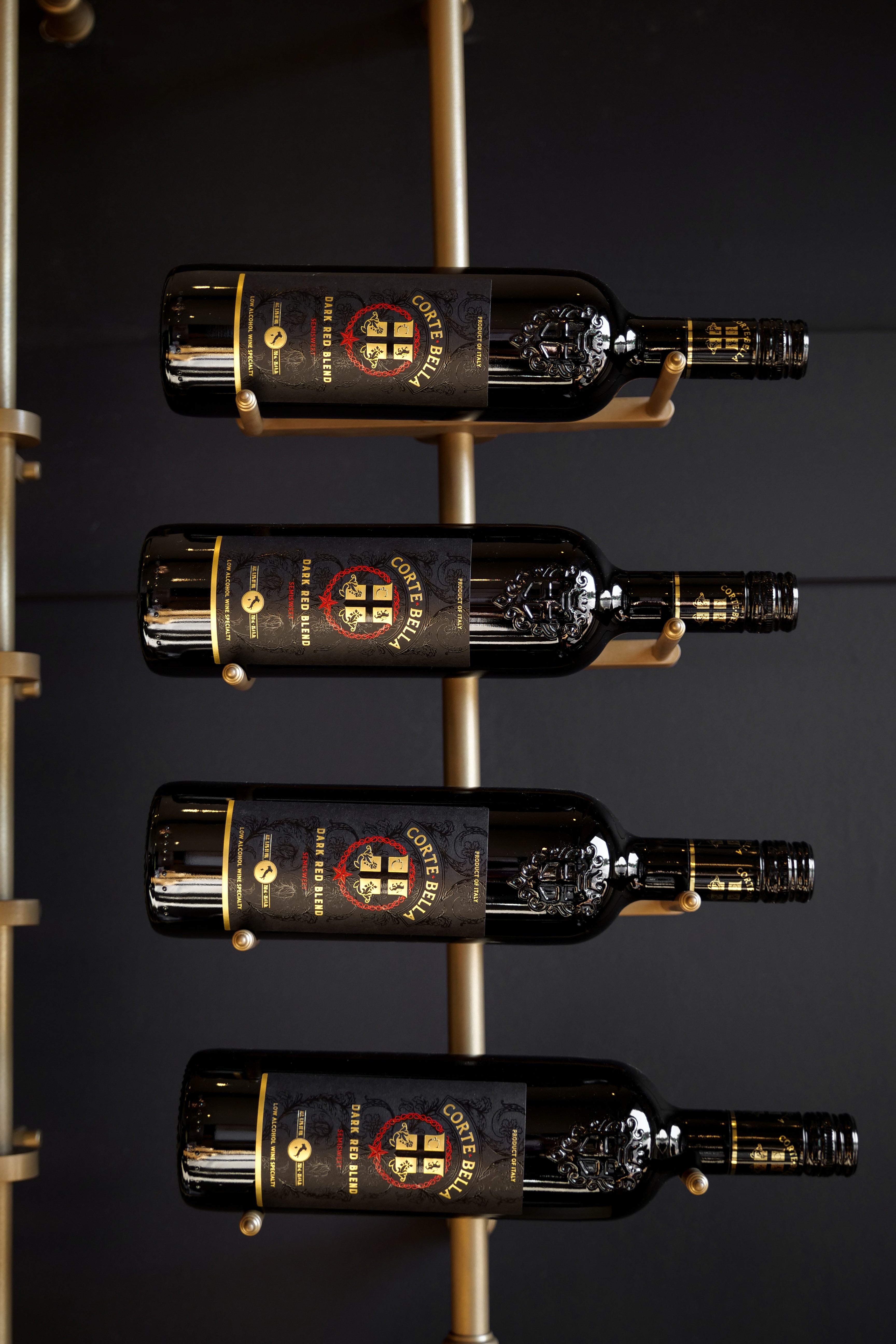 Cantilever Label Out Wine Racking
