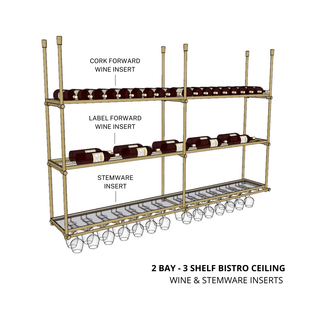 Bistro Ceiling Shelf
