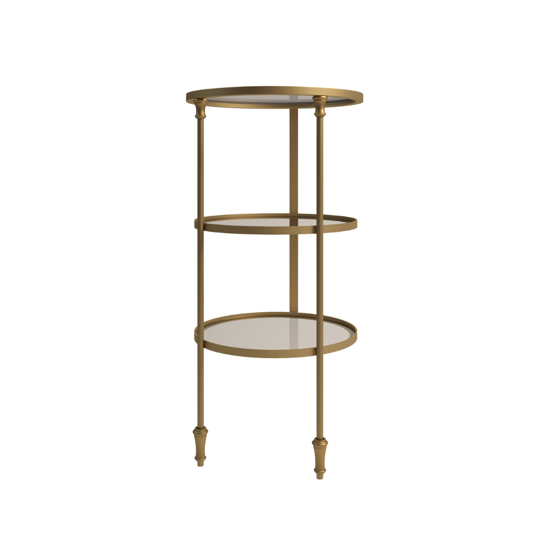Round Etagere - 3 Tier