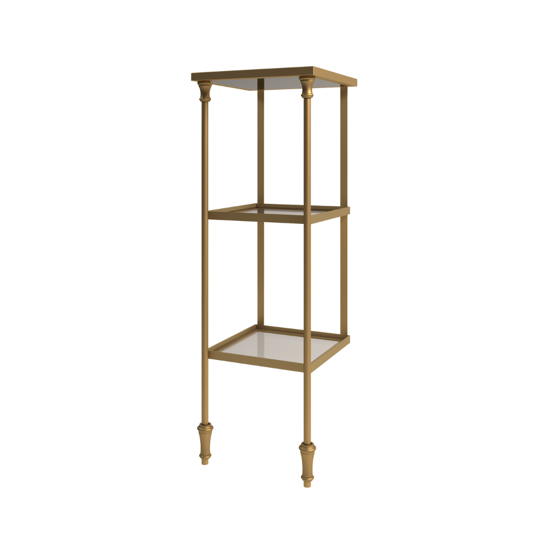 Square Etagere - 3 Tier