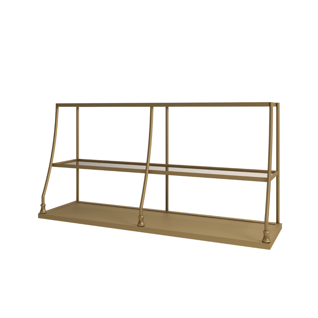 Double Wall Shelf - 3 Tier