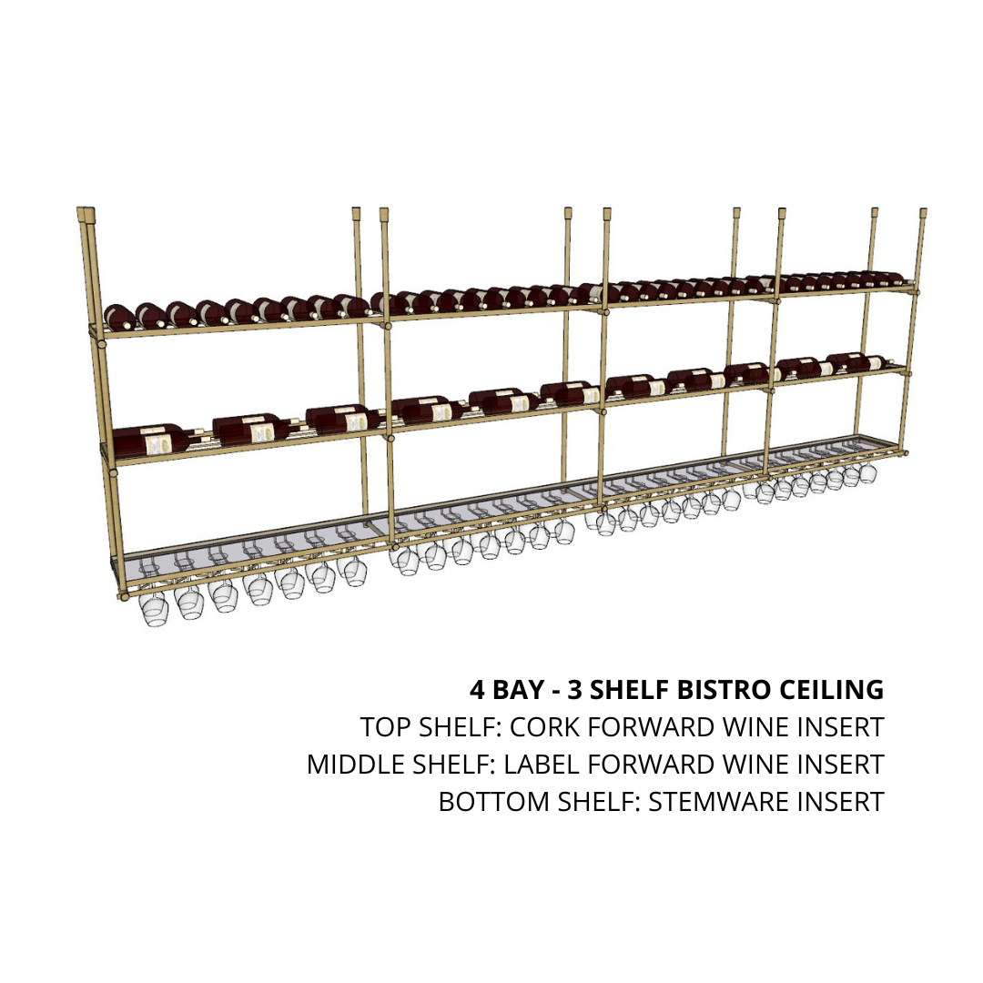 Bistro Ceiling Shelf