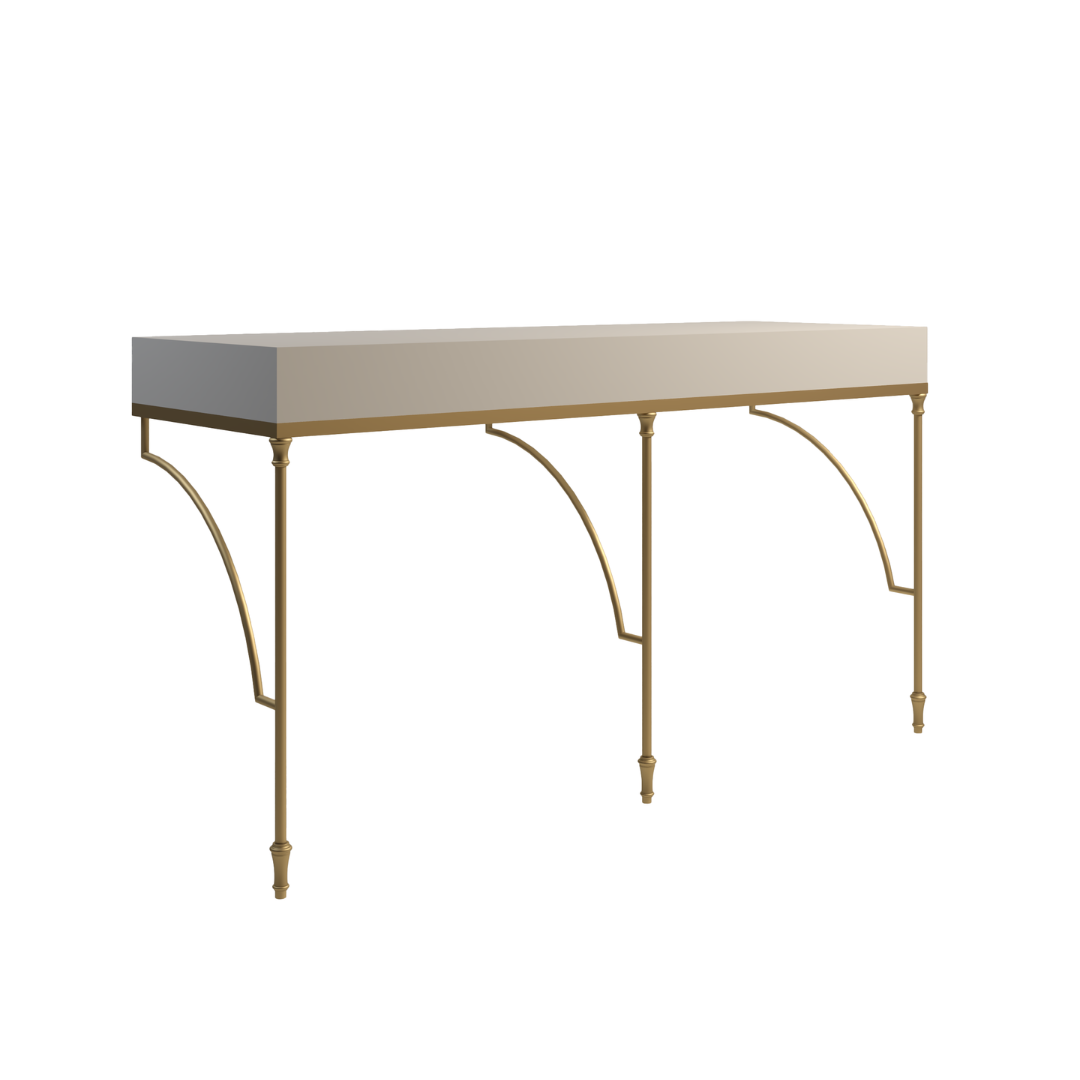 Double Open Vanity Base - 3 Leg