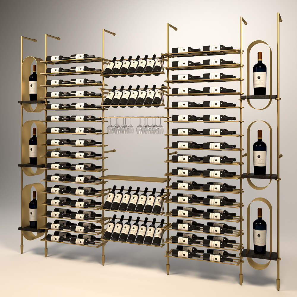 Abruzzo Wine Wall - 160 Bottles