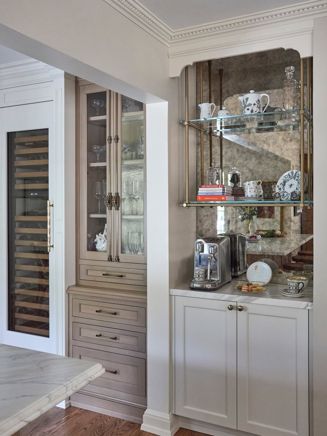 Bistro Ceiling Shelf
