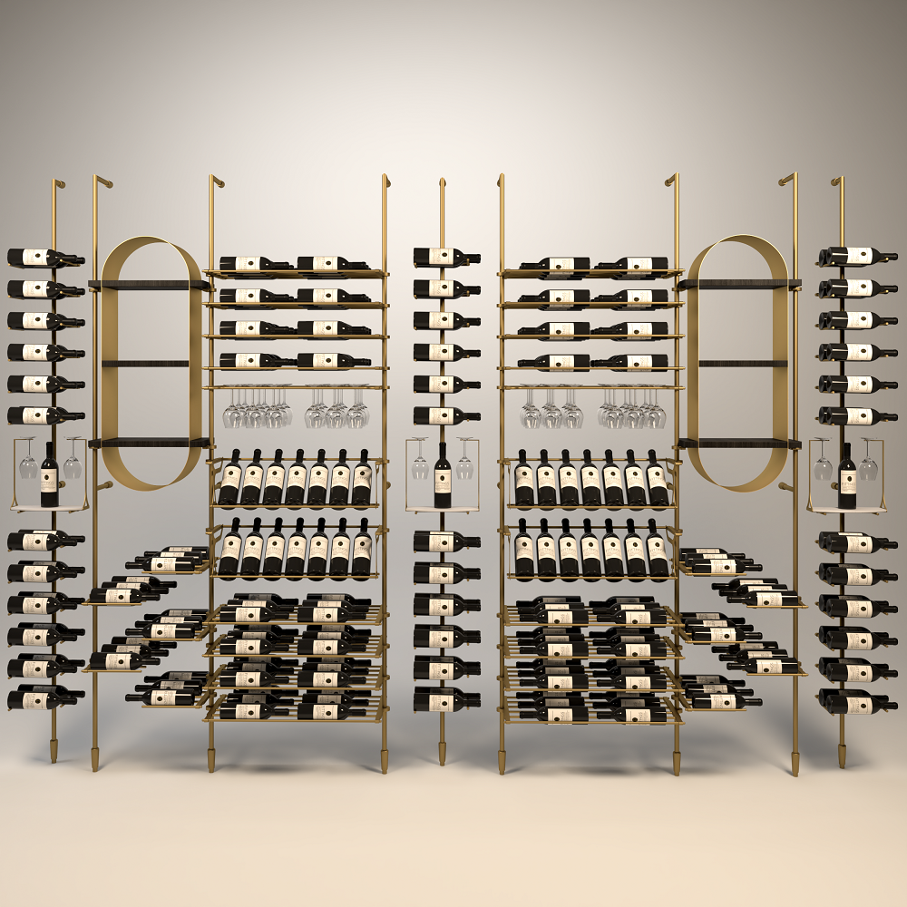 Calabria Wine Wall - 233 Bottles