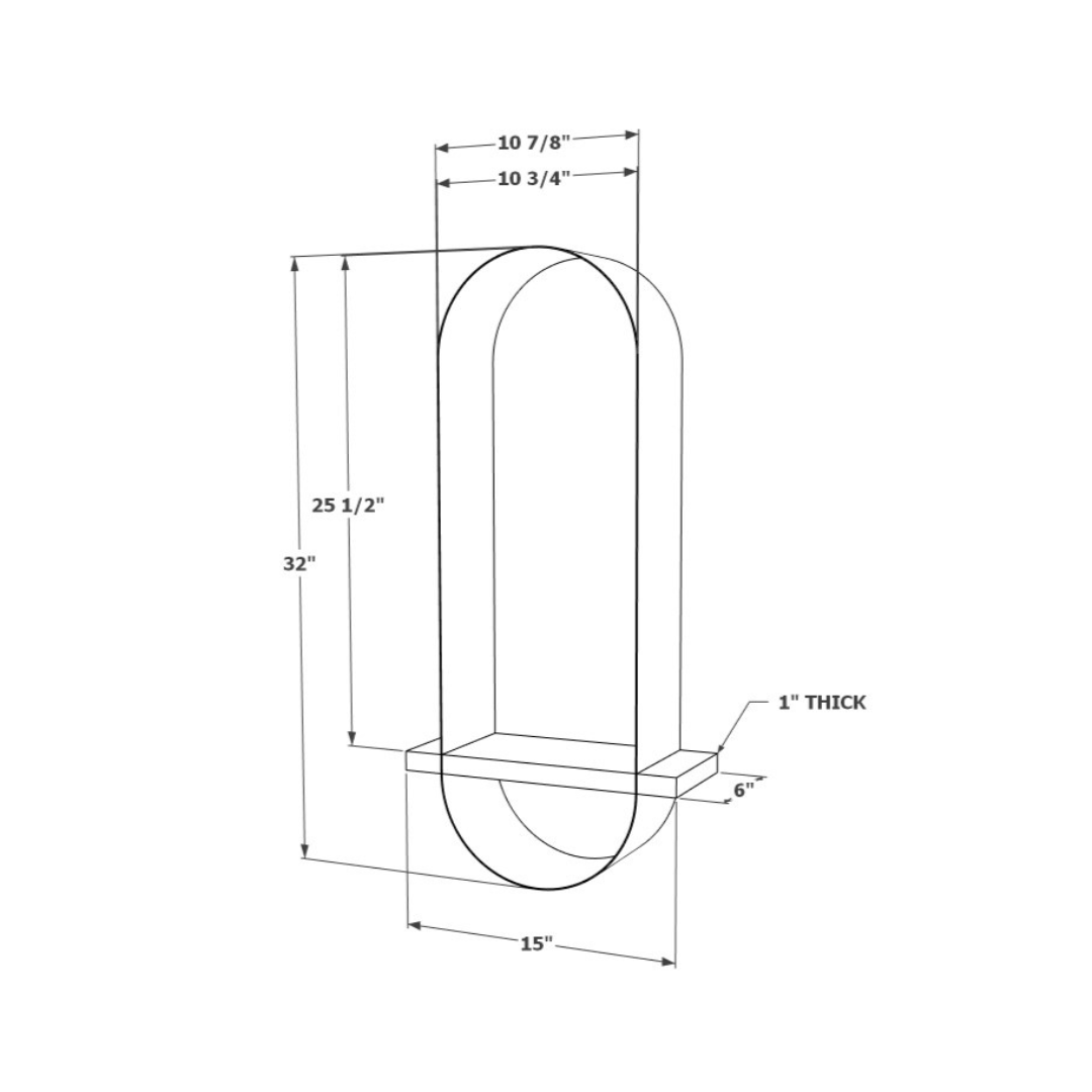 15" Capsule Shelf
