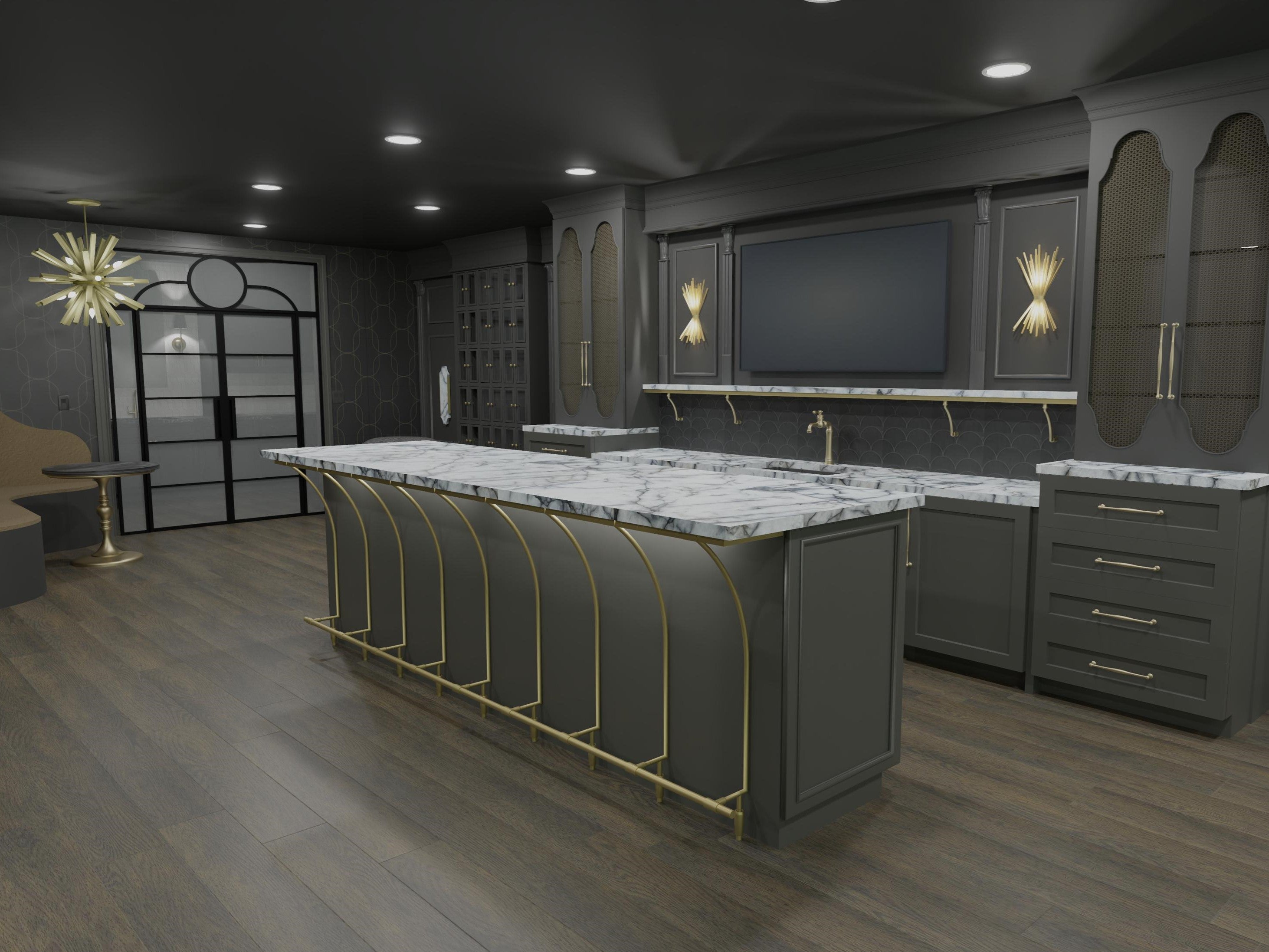 Flared Bar Support System