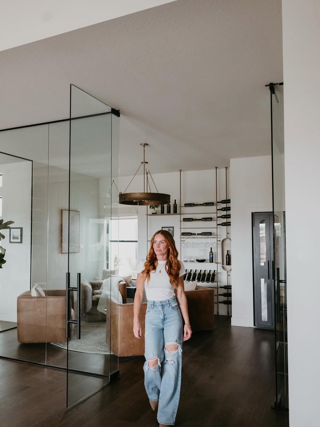 Comfortable Elegance Wine Wall