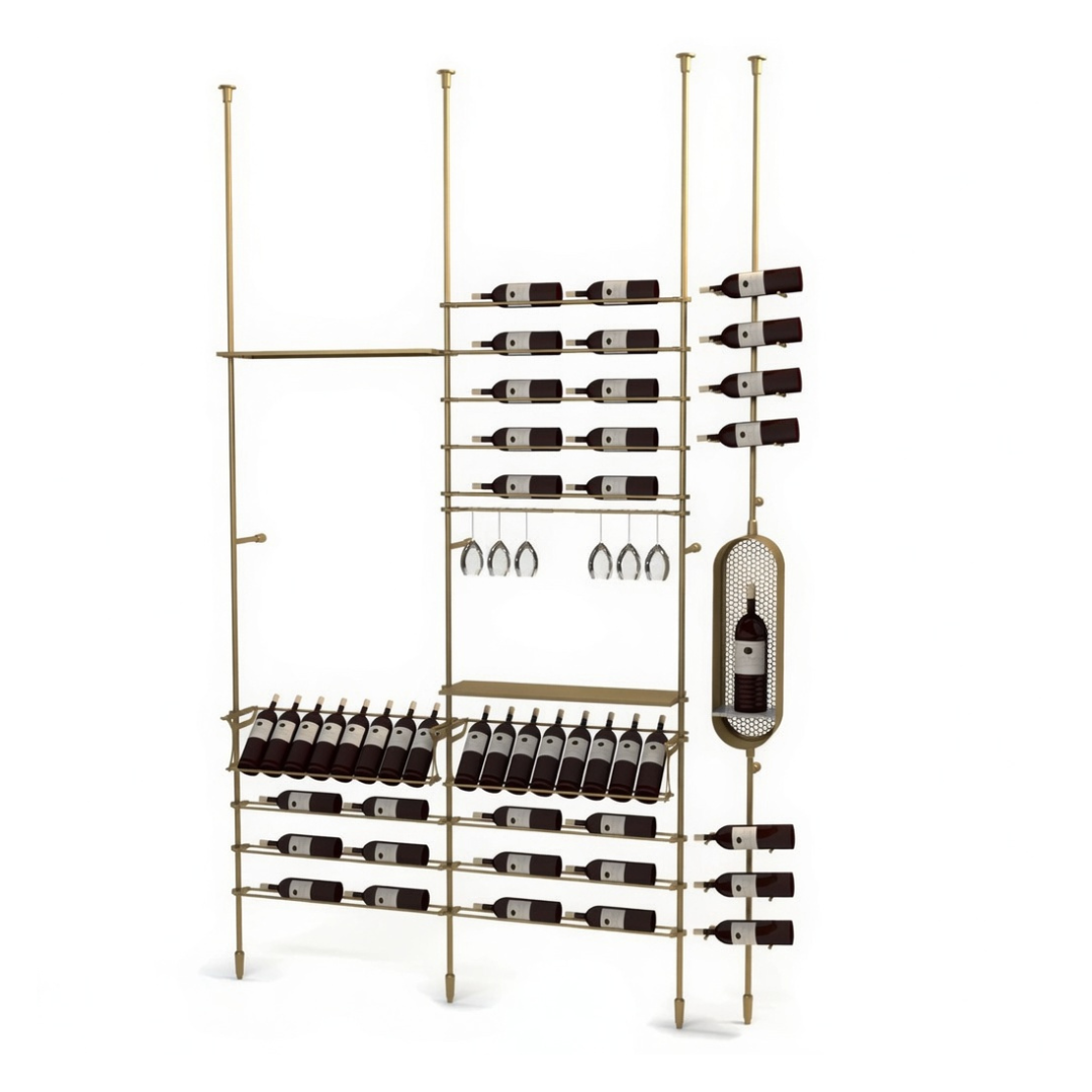 Comfortable Elegance Wine Wall