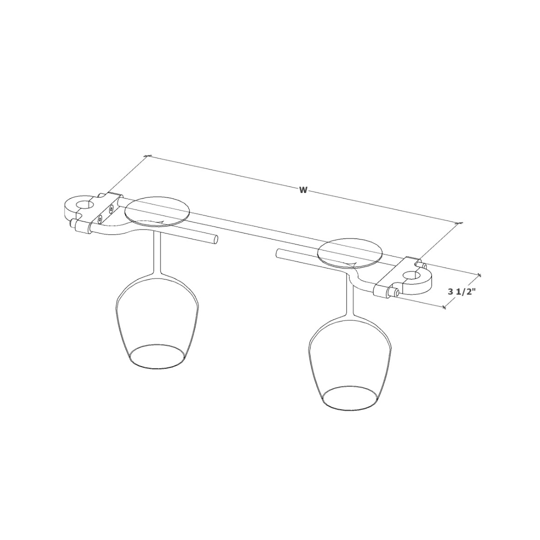 Linear Stemware Holder