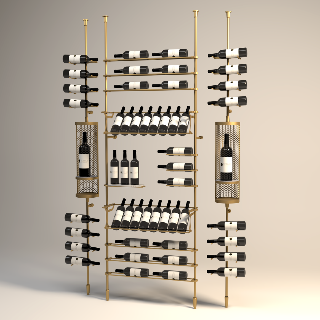 Sonoma Wine Wall - 52 Bottles