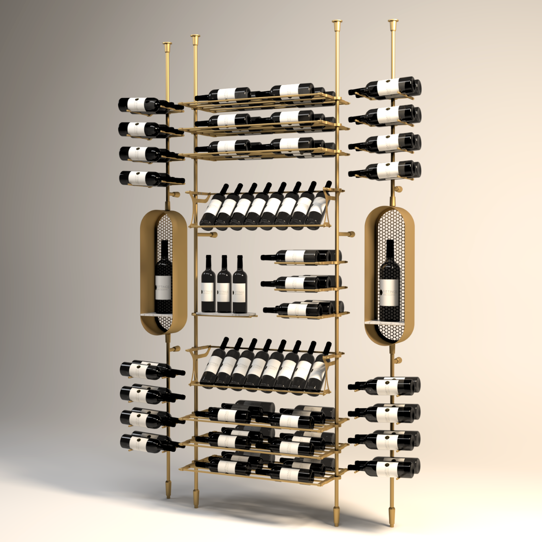 Sonoma Wine Wall - 98 Bottles