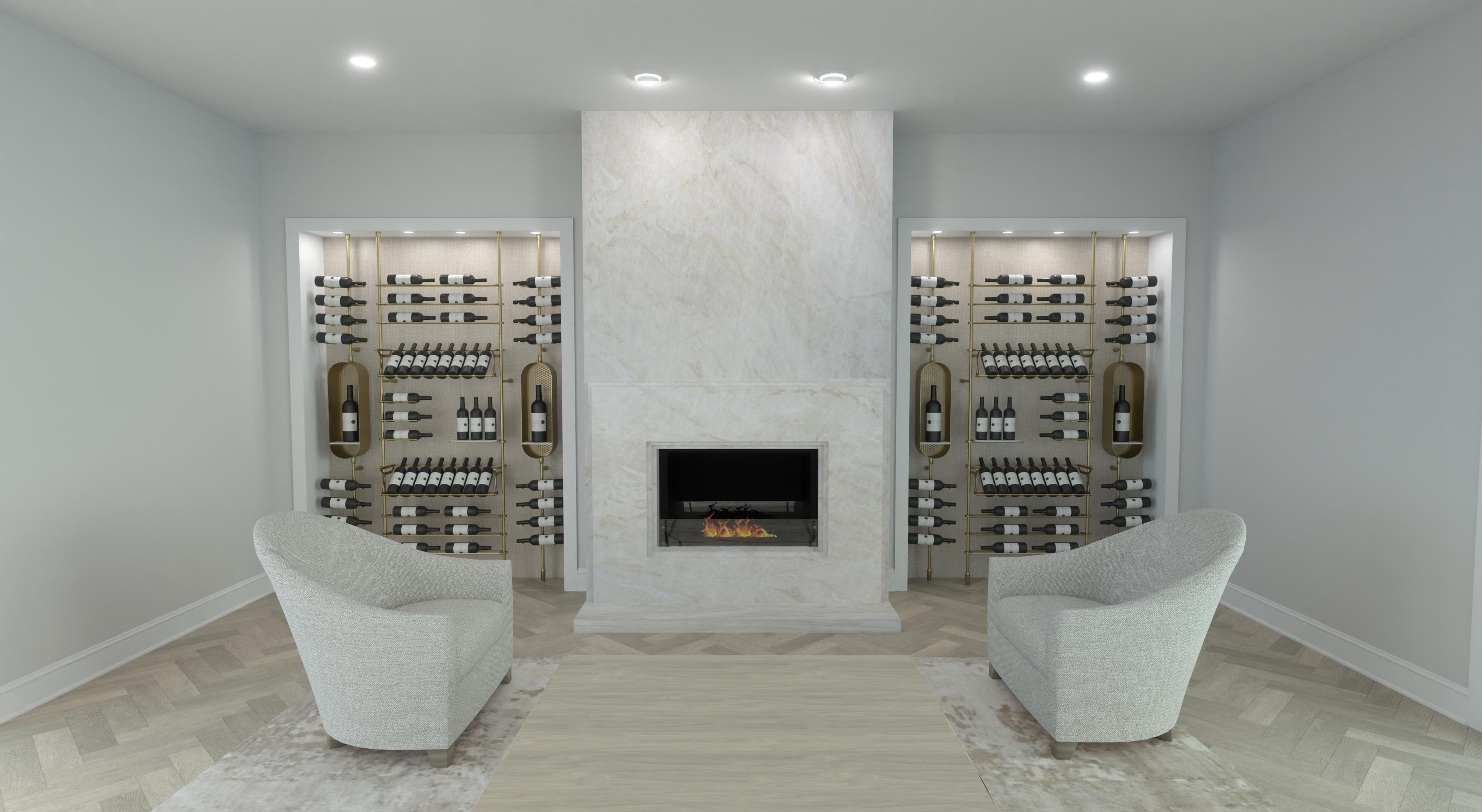 Sonoma Wine Wall - 52 Bottles