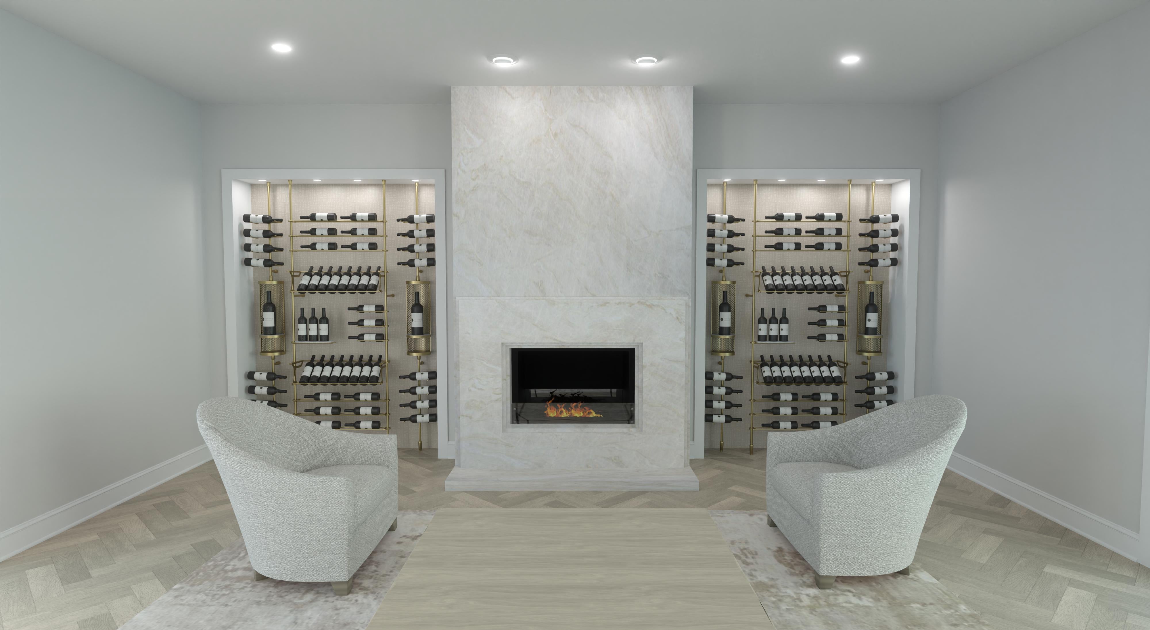 Sonoma Wine Wall - 52 Bottles