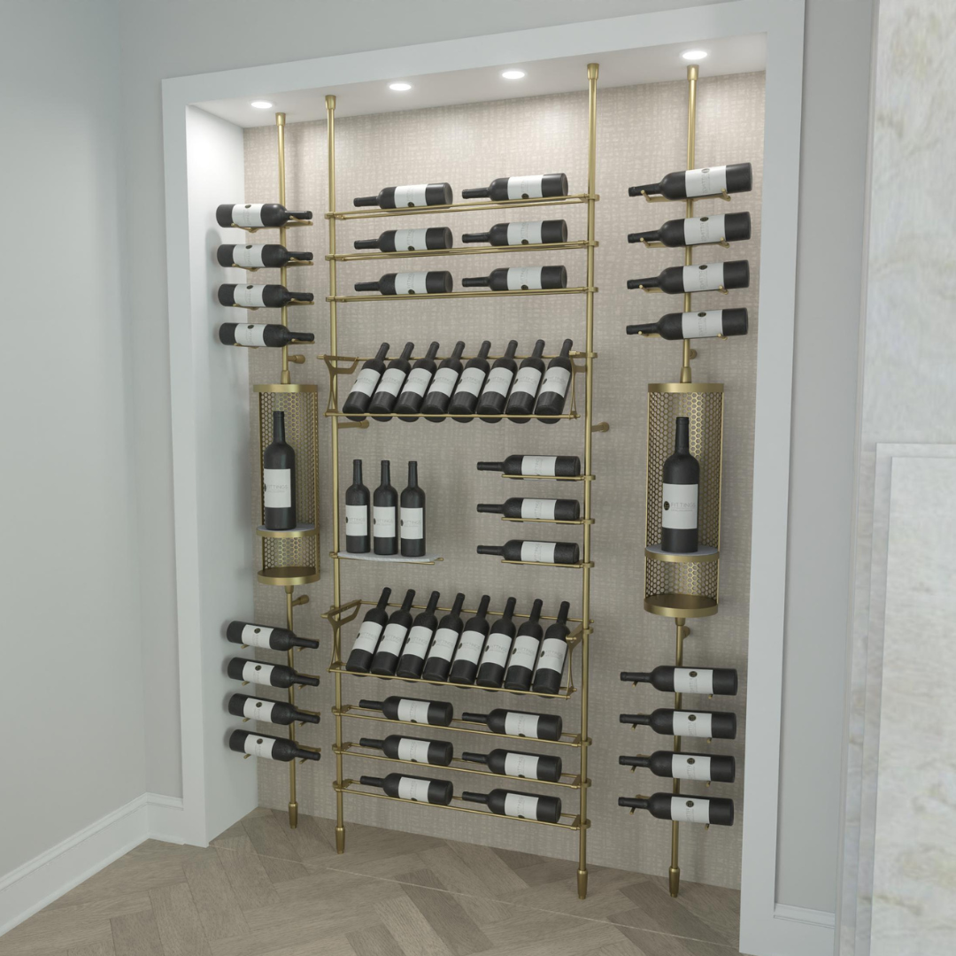 Sonoma Wine Wall - 52 Bottles