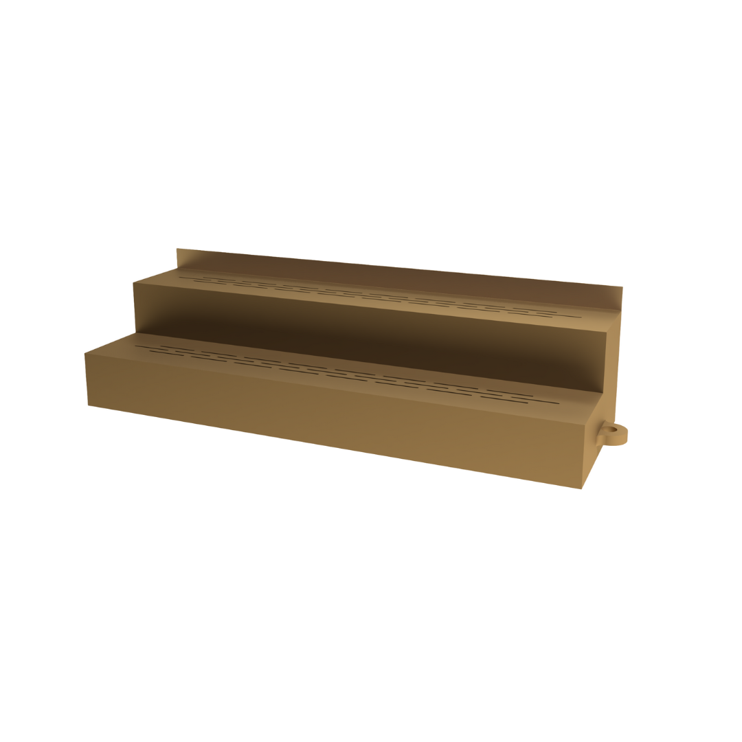Tiered Bottle Display Shelf