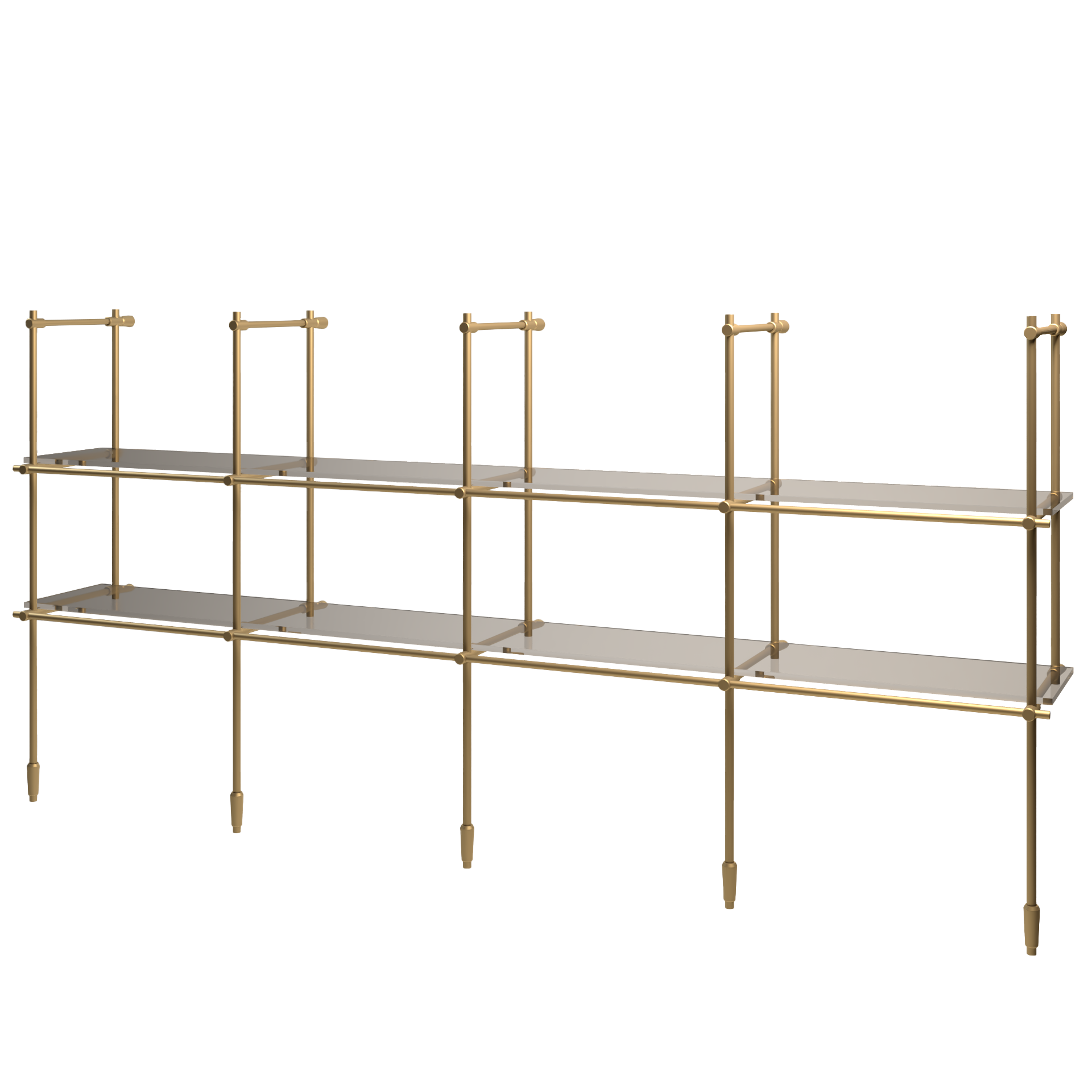 Bistro Floor/Counter to Wall Shelf