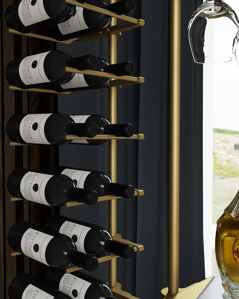 Lazio Wine Wall - 100 Bottles
