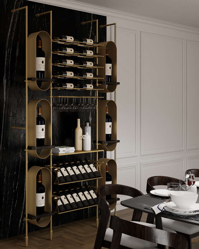 Piedmont Wine Wall - 36 Bottles