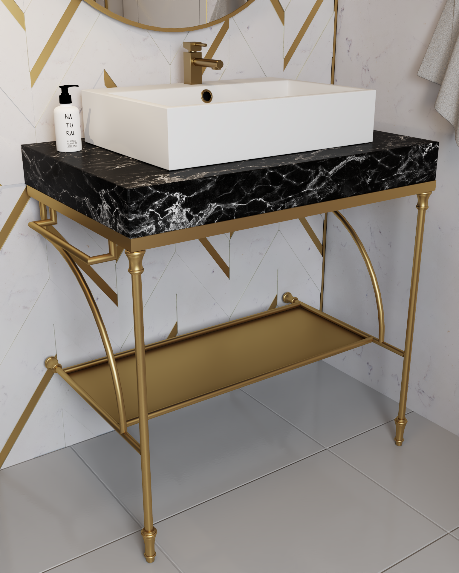 Vanity Base Shelf