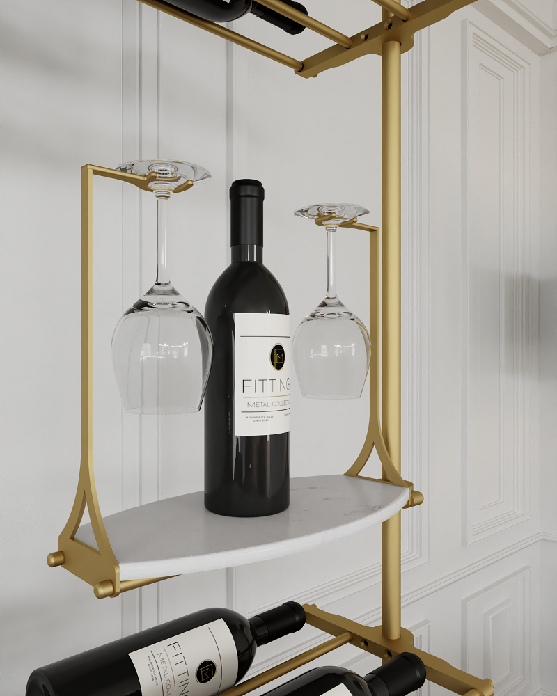 Venato Wine Wall - 118 Bottles