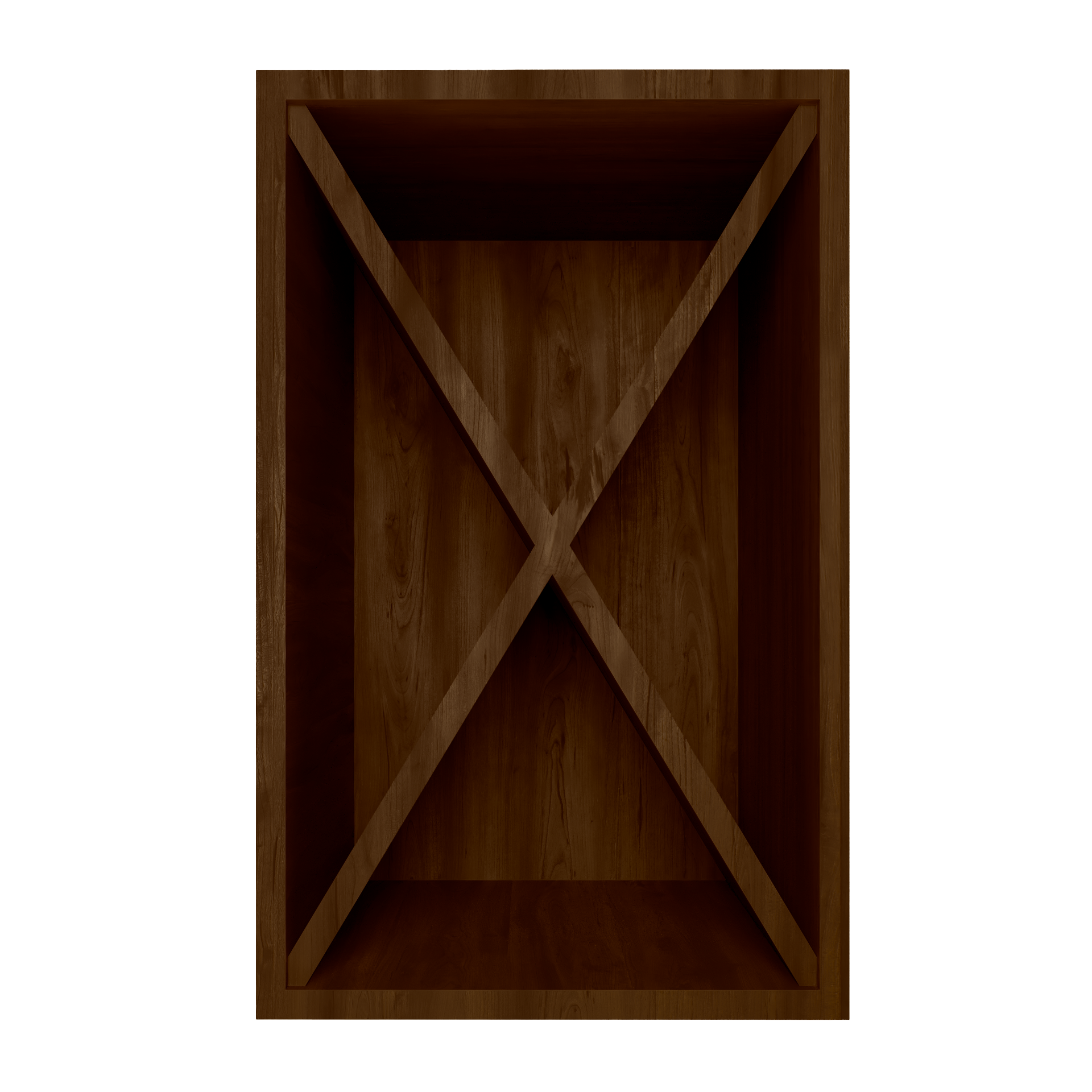 18" Deep Cabinet - Metal Door with Dividers