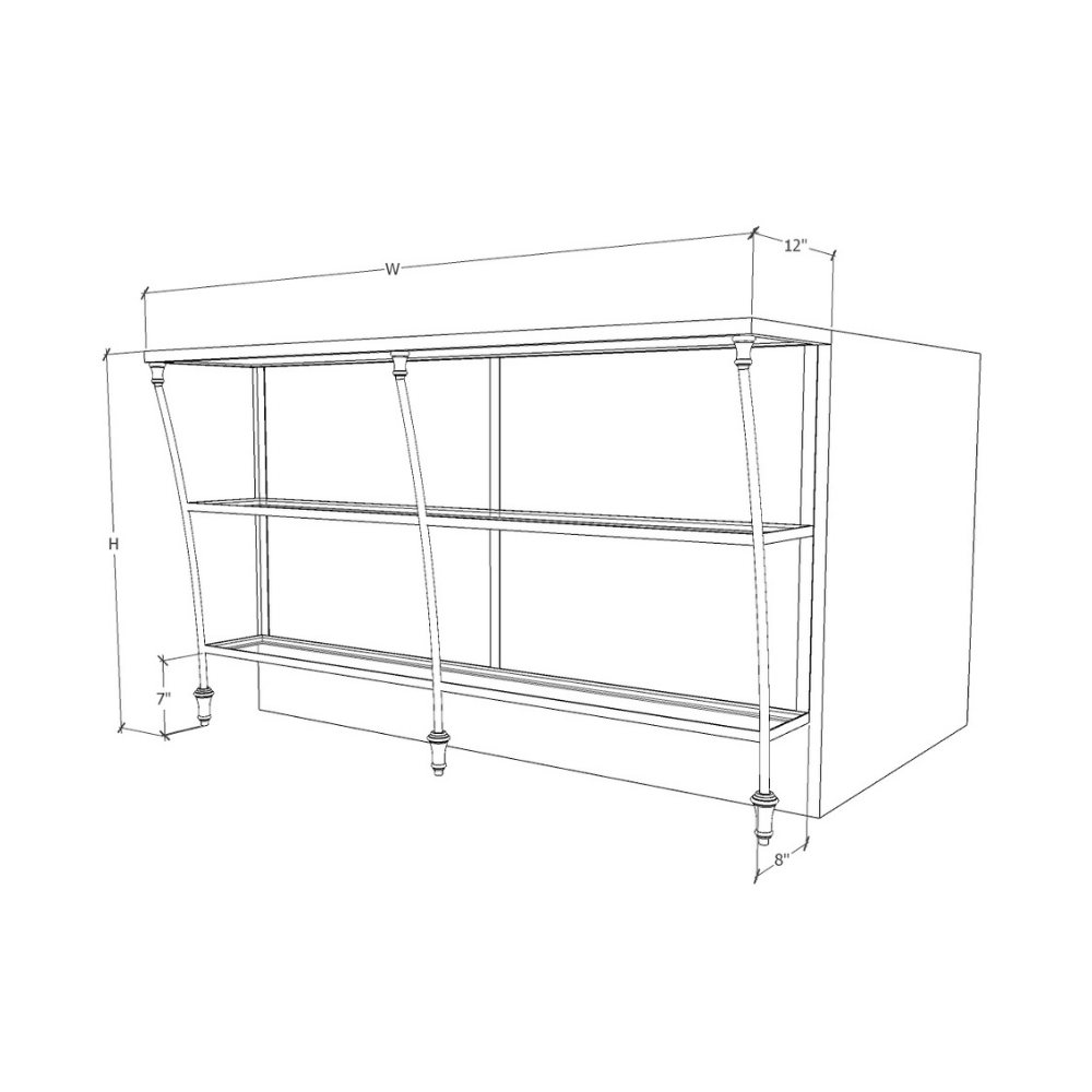 Double Tapered Island End Cap