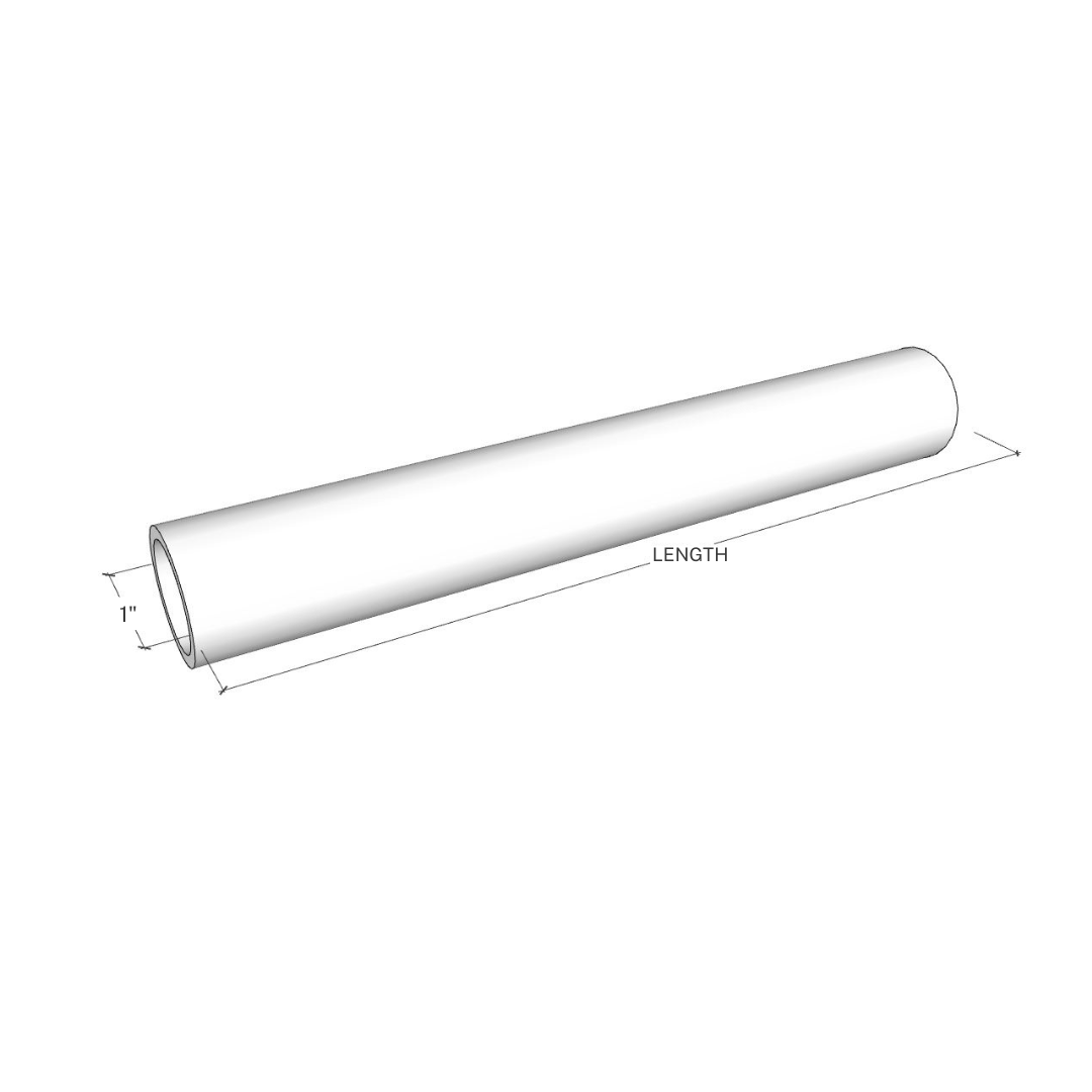 Foot Rail Tubing