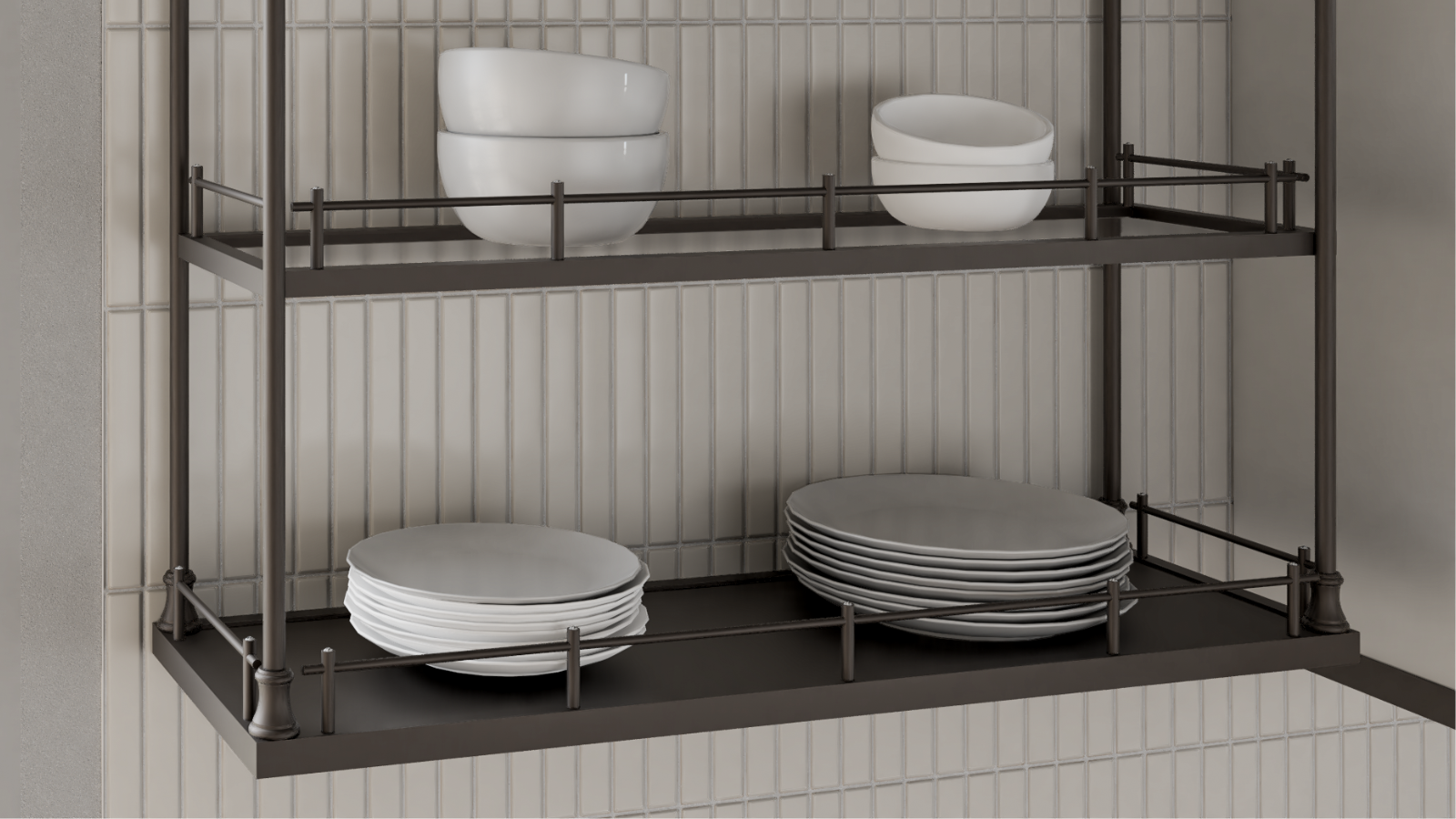 Fiddle Rail - Gallery Rail