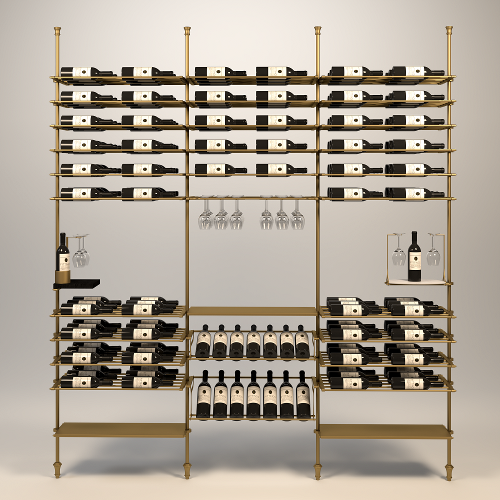 Venato Wine Wall - 166 Bottles