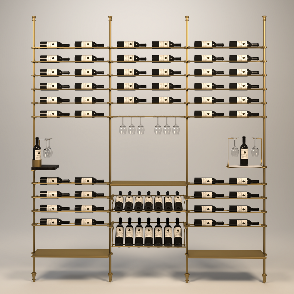 Venato Wine Wall - 66 Bottles