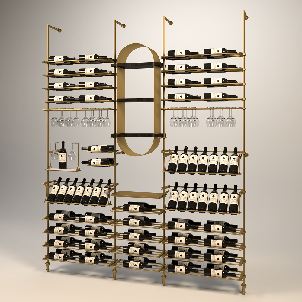 Lombardy Wine Wall - 100 Bottles