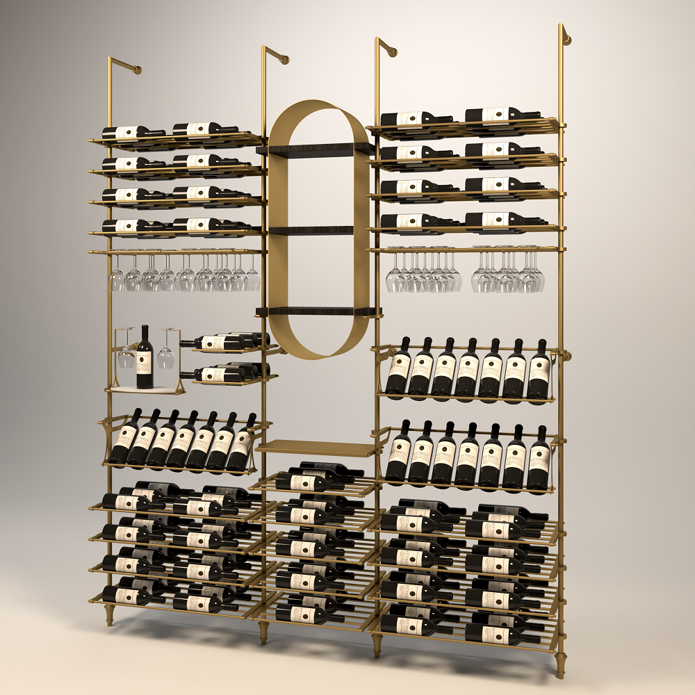 Lombardy Wine Wall - 139 Bottles