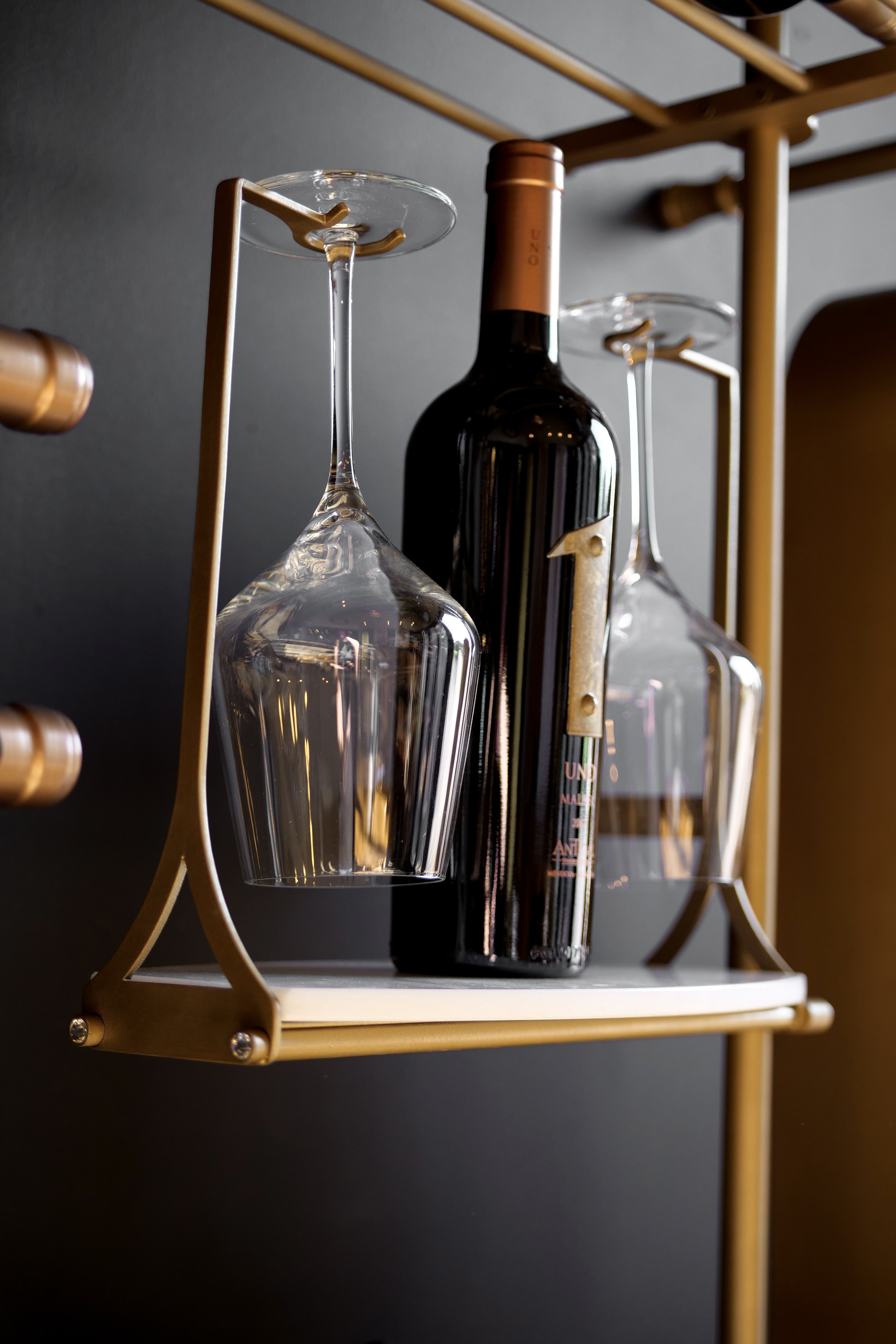 Wine Stemware Duo Shelf