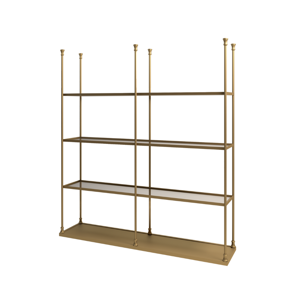 Double Ceiling Mount Shelf - Four Tier