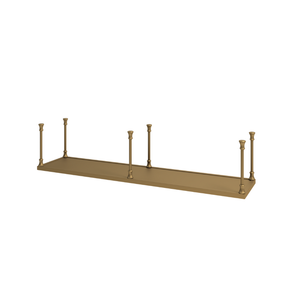 Double Ceiling Mount Shelf - One Tier
