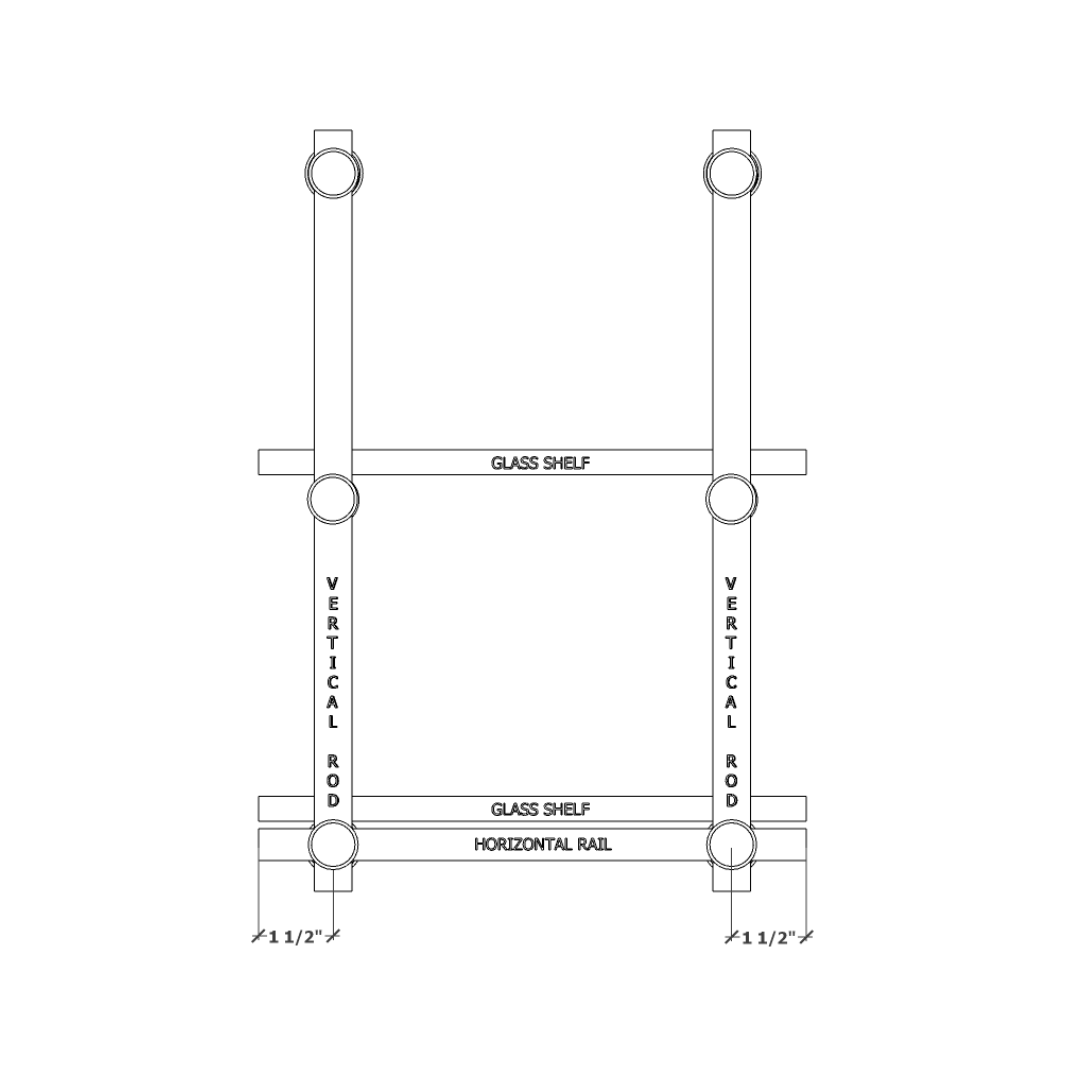 Bistro Wall Shelf