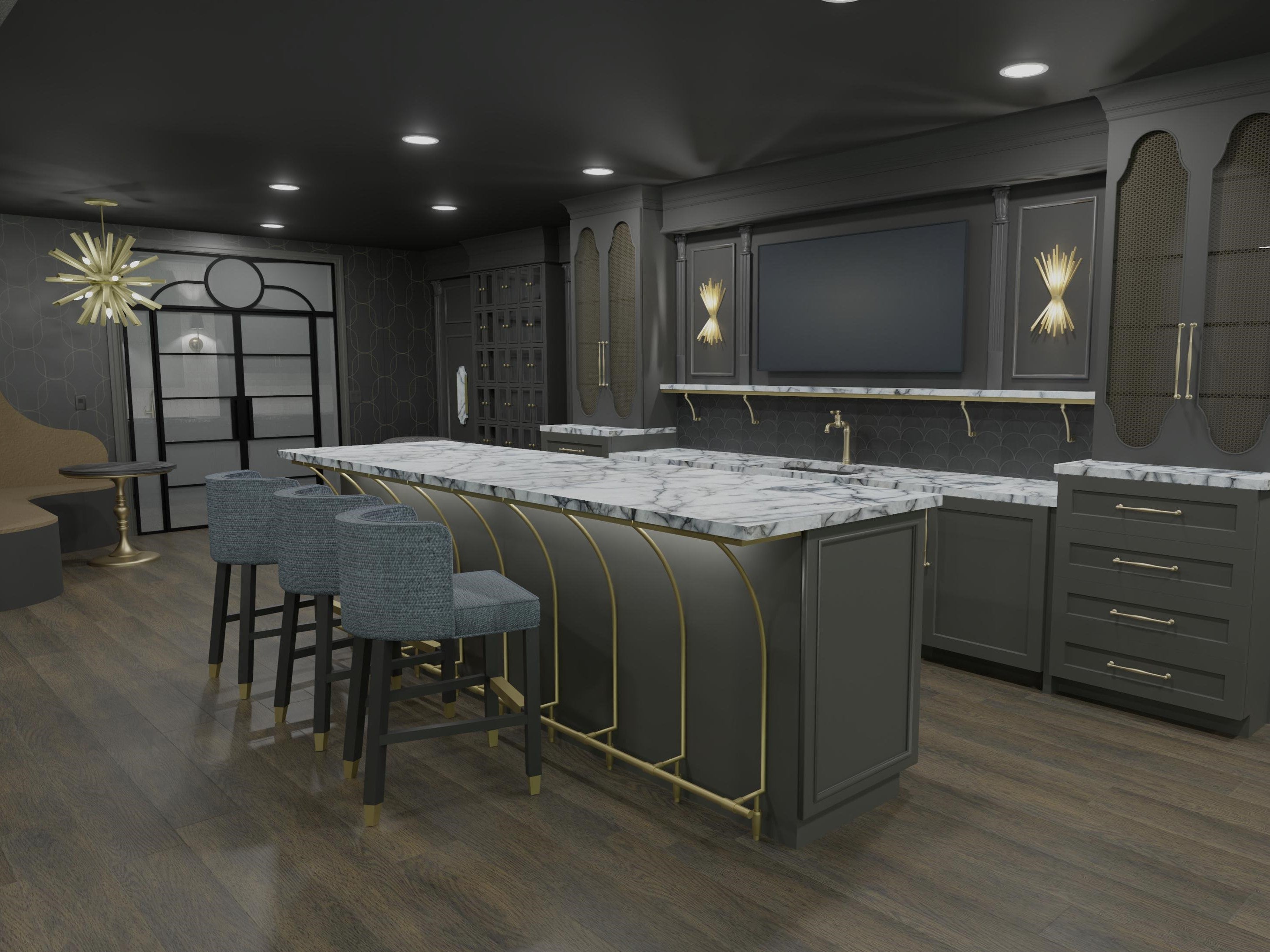 Flared Bar Support System