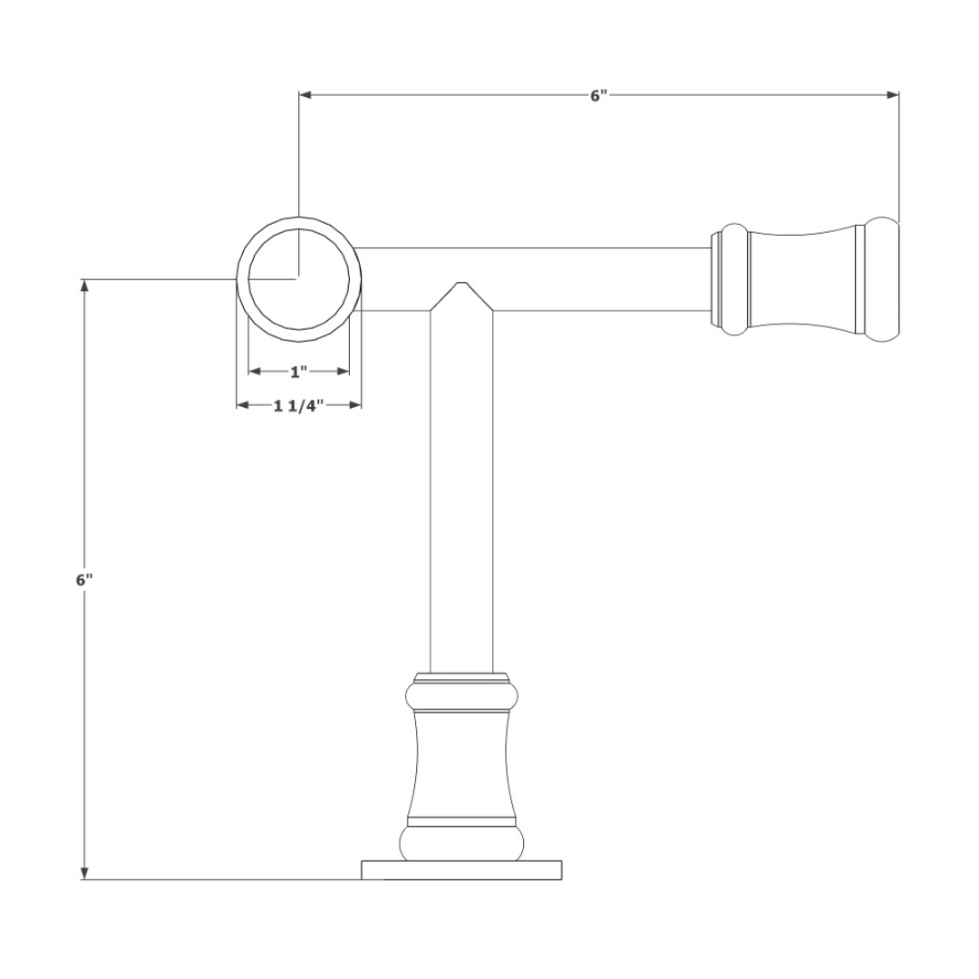 Foot Rail Bracket