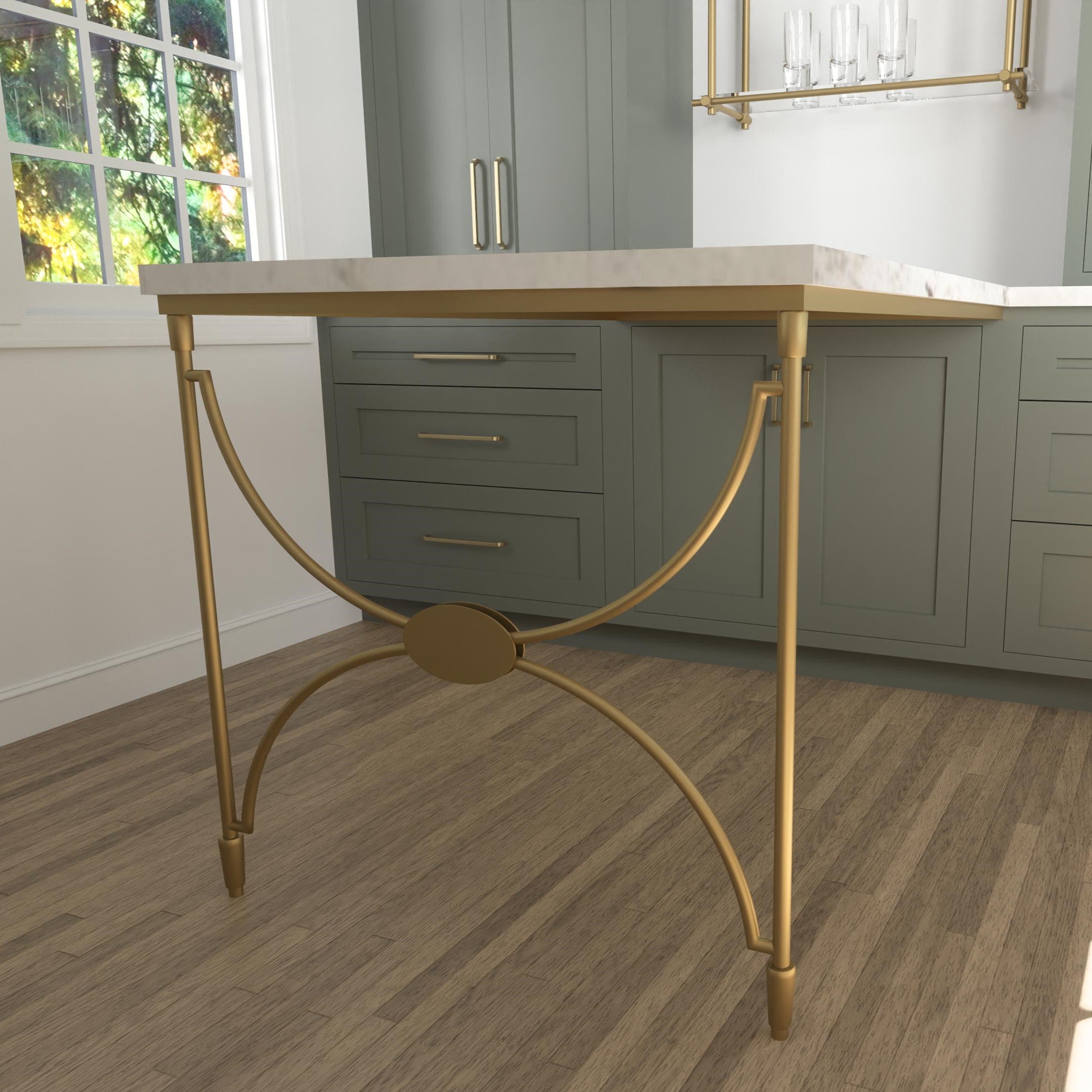 Hourglass Table Extension