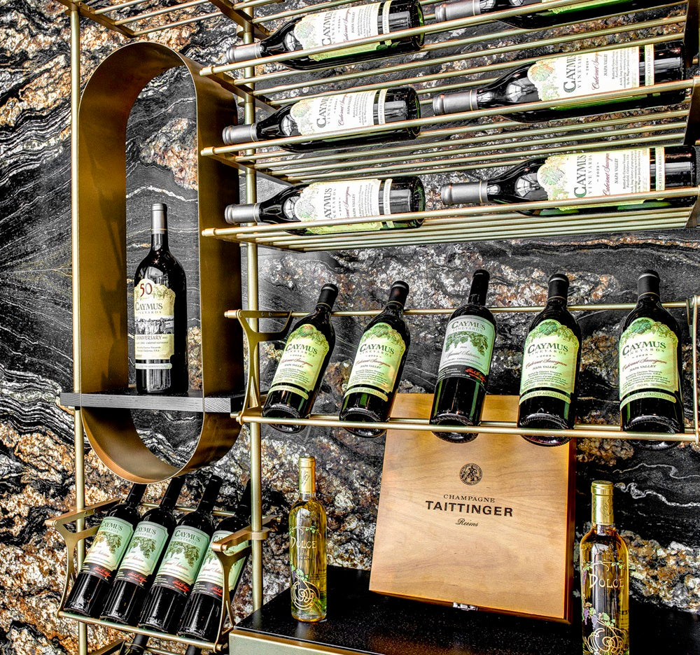 Label Out Wine Racking