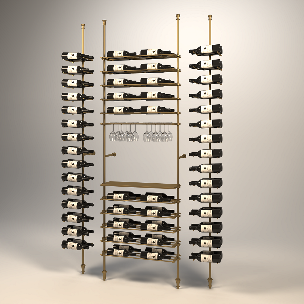 Lazio Wine Wall - 100 Bottles