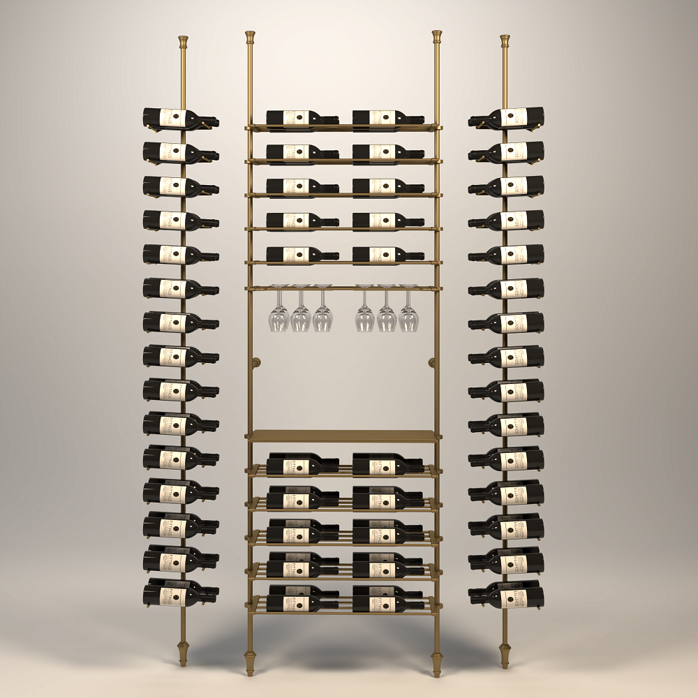 Lazio Wine Wall - 100 Bottles