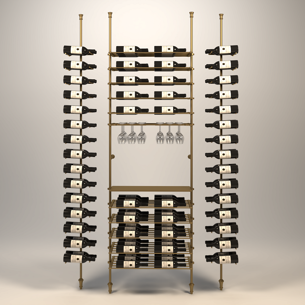Lazio Wine Wall - 120 Bottles