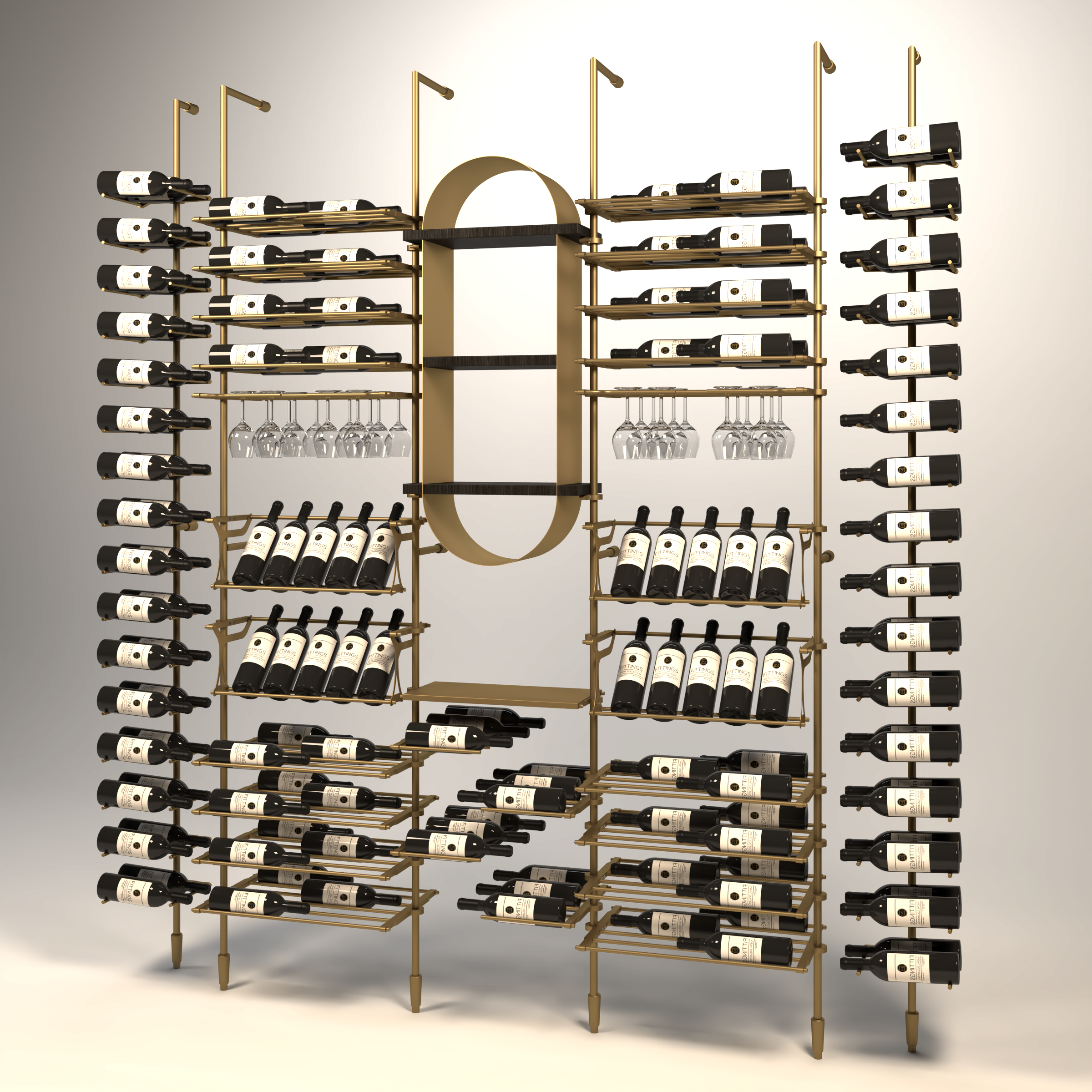 Marche Wine Wall - 144 Bottles